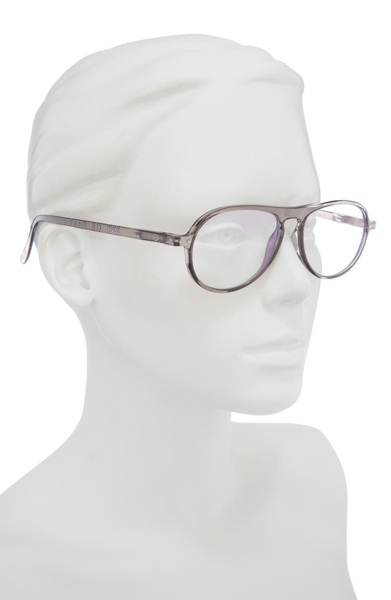 IZIPIZI Aviator Reading Glasses, Alternate, color, Electronic Grey