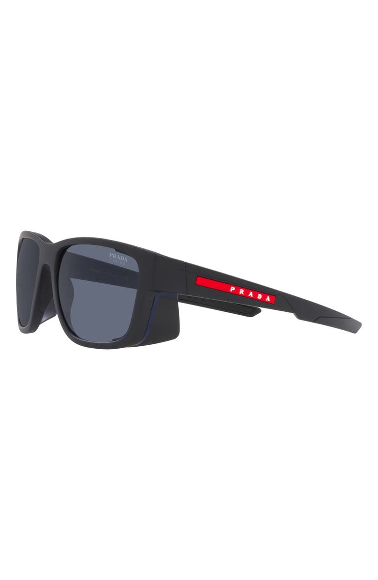 PRADA SPORT 59mm Pillow Sunglasses, Alternate, color, 