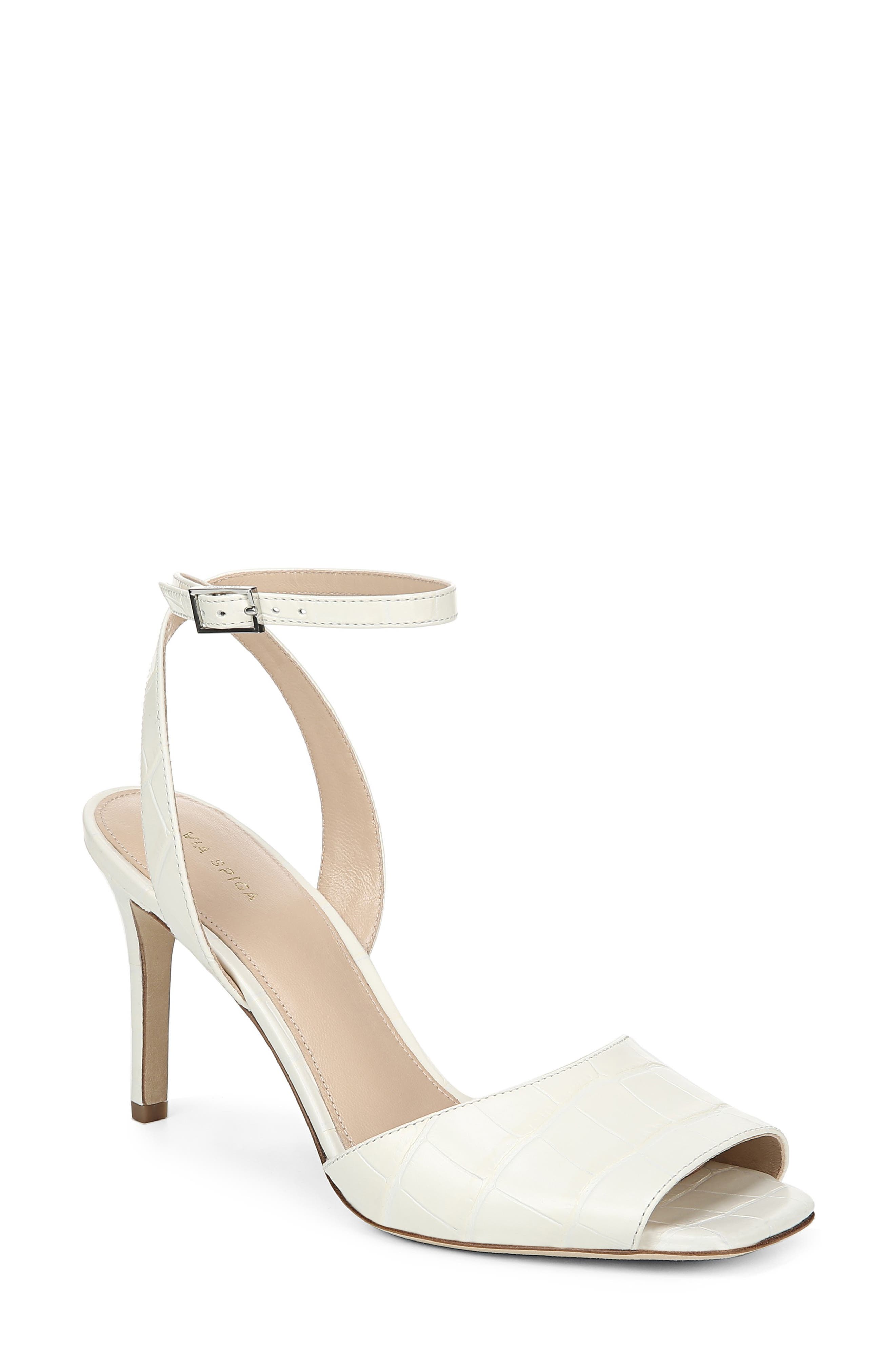 Tatienne Sandal, Main, color, MILK LEATHER