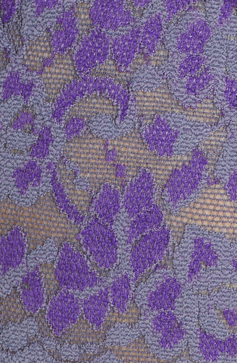 Hanky Panky Crossdye Retro Longline Bralette, Alternate, color, Folkstone Grey/ Purple Velvet