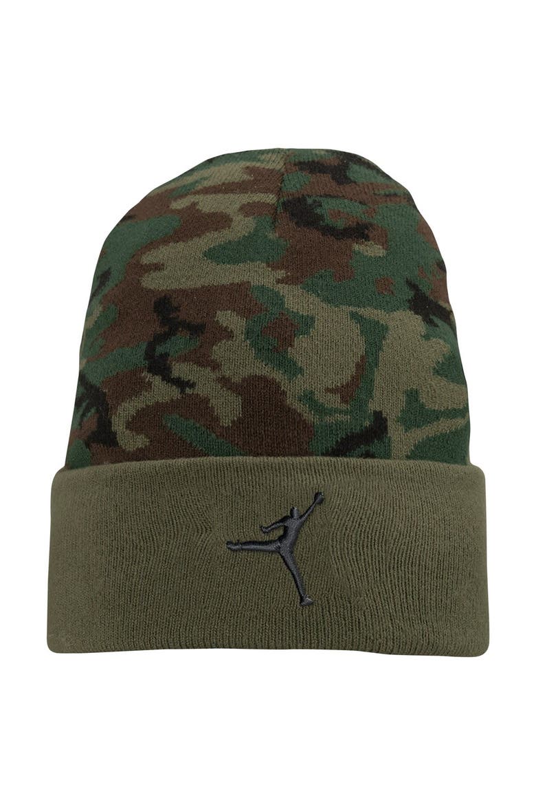 Men's Nike Camo UCLA Bruins Military Pack Cuffed Knit Hat, Alternate, color, Camo