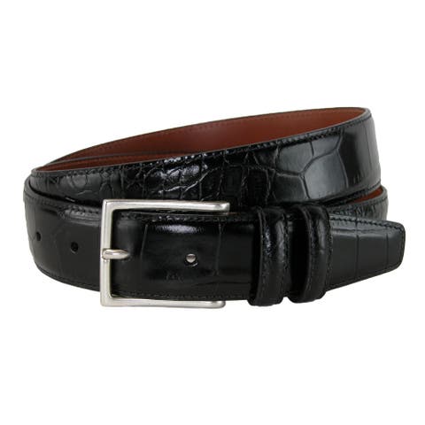 Men's Country Polo Bella Croc Print Belt