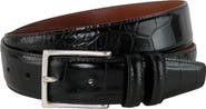 CrookhornDavis Men's Country Polo Bella Croc Print Belt