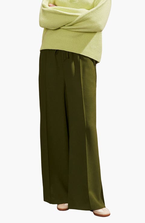 Satin Side Stripe Trousers