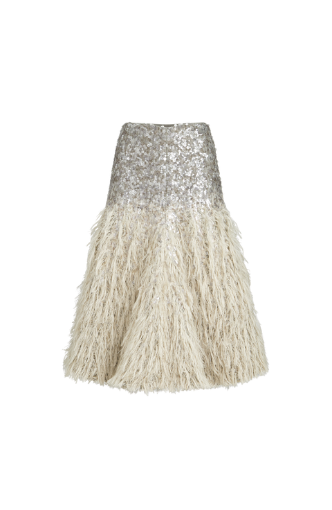 Dazzling dégradé skirt