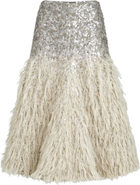 Brunello Cucinelli Dazzling dégradé skirt