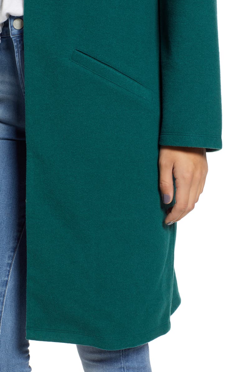 Leith Open Front Midi Coat, Alternate, color, 