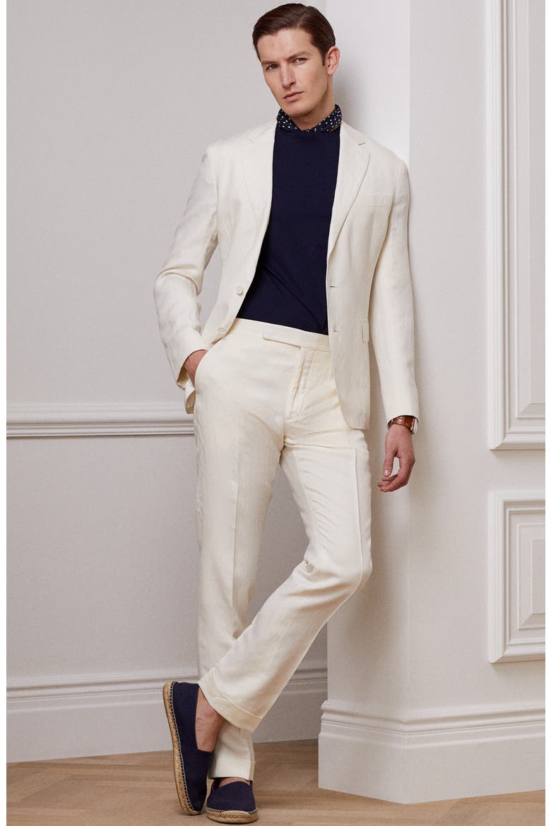Hadley Silk & Linen Canvas Sport Coat, Alternate, color, CLASSIC CREAM
