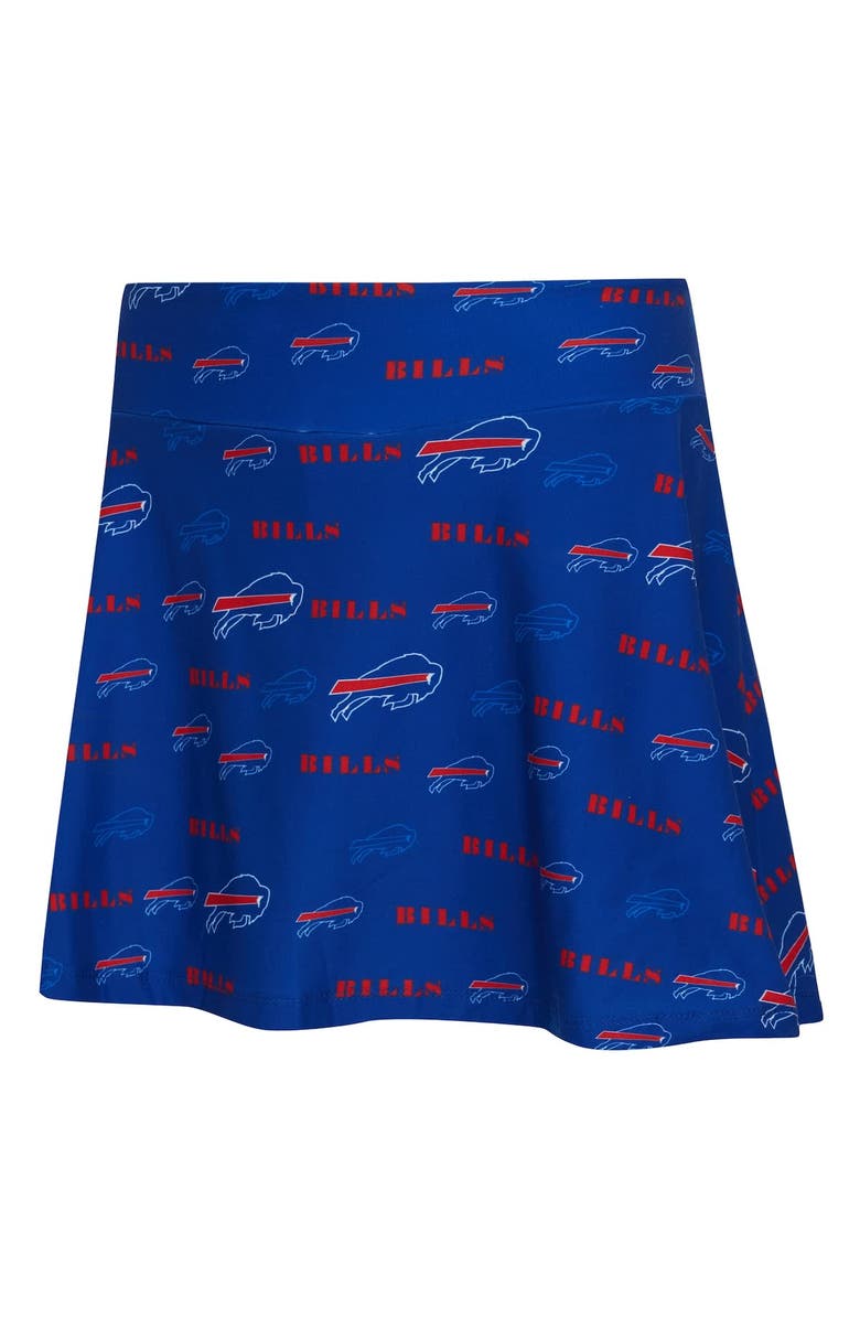 CONCEPTS SPORT Women's Concepts Sport Royal Buffalo Bills Mosaic Allover Print Skort, Alternate, color, 
