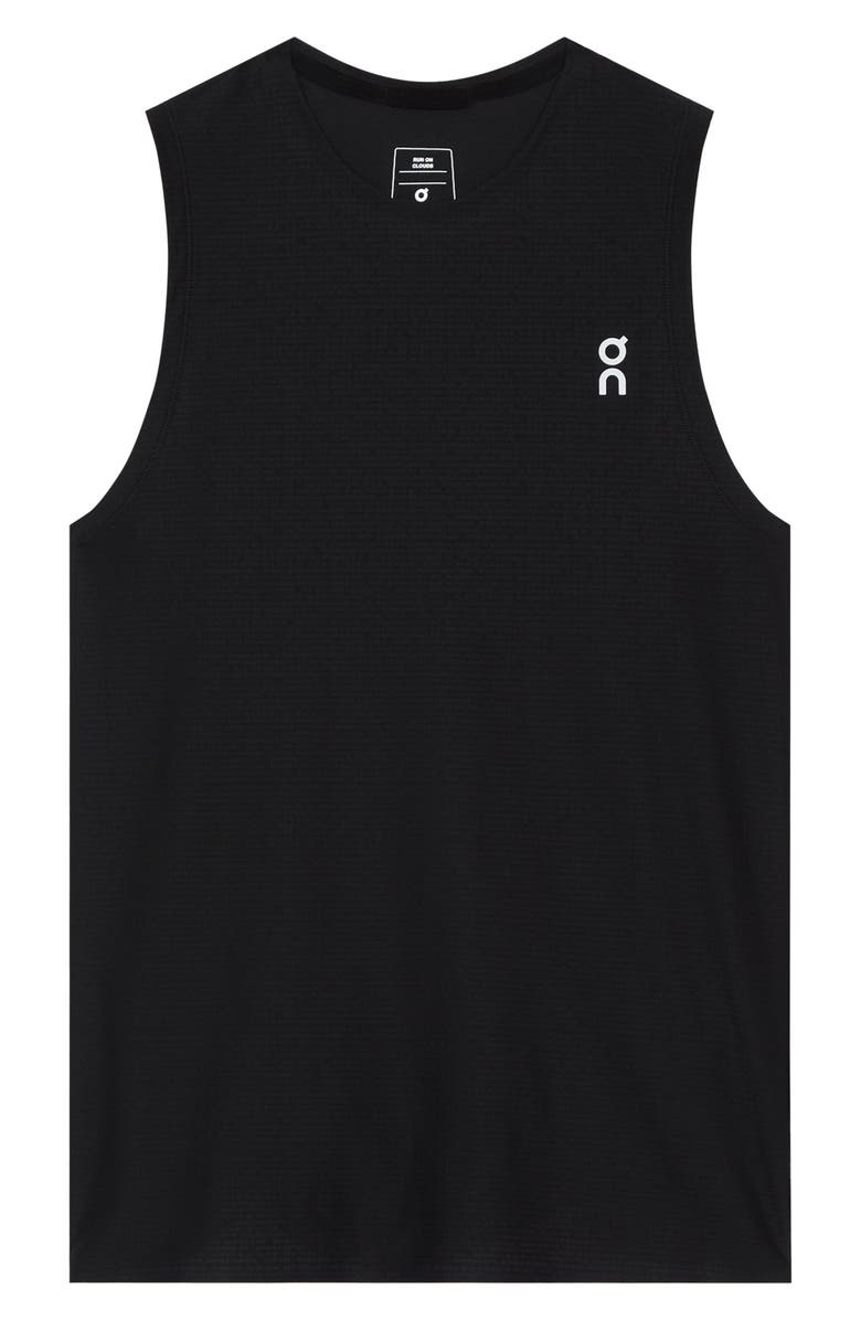 On Court Performance Tennis Tank, Alternate, color, Black