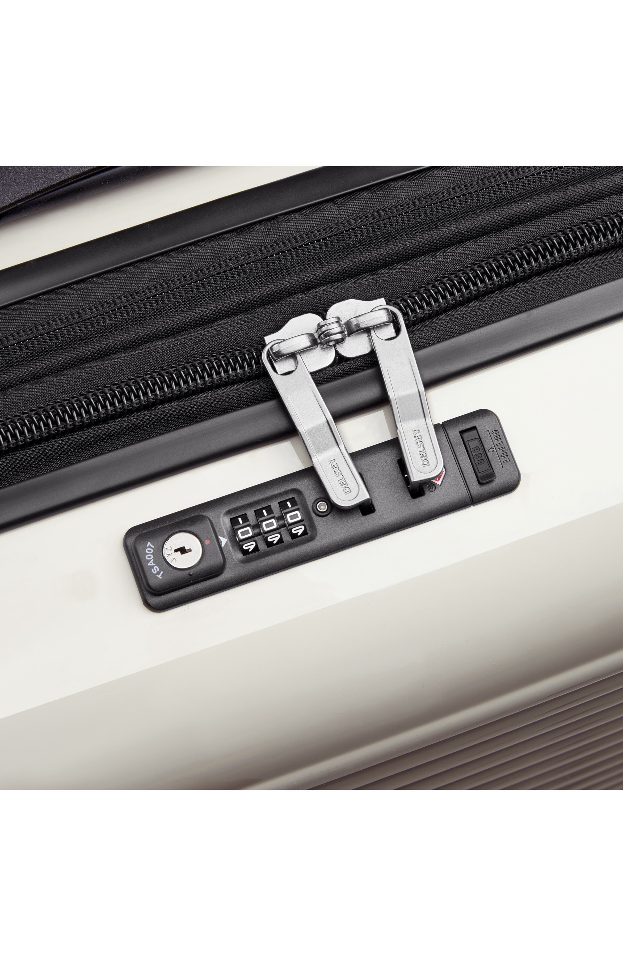 DELSEY Cruise 3.0 22-Inch Hardside Carry-On Luggage, Alternate, color, Ivory