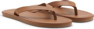 MANGO Leather Flip Flop