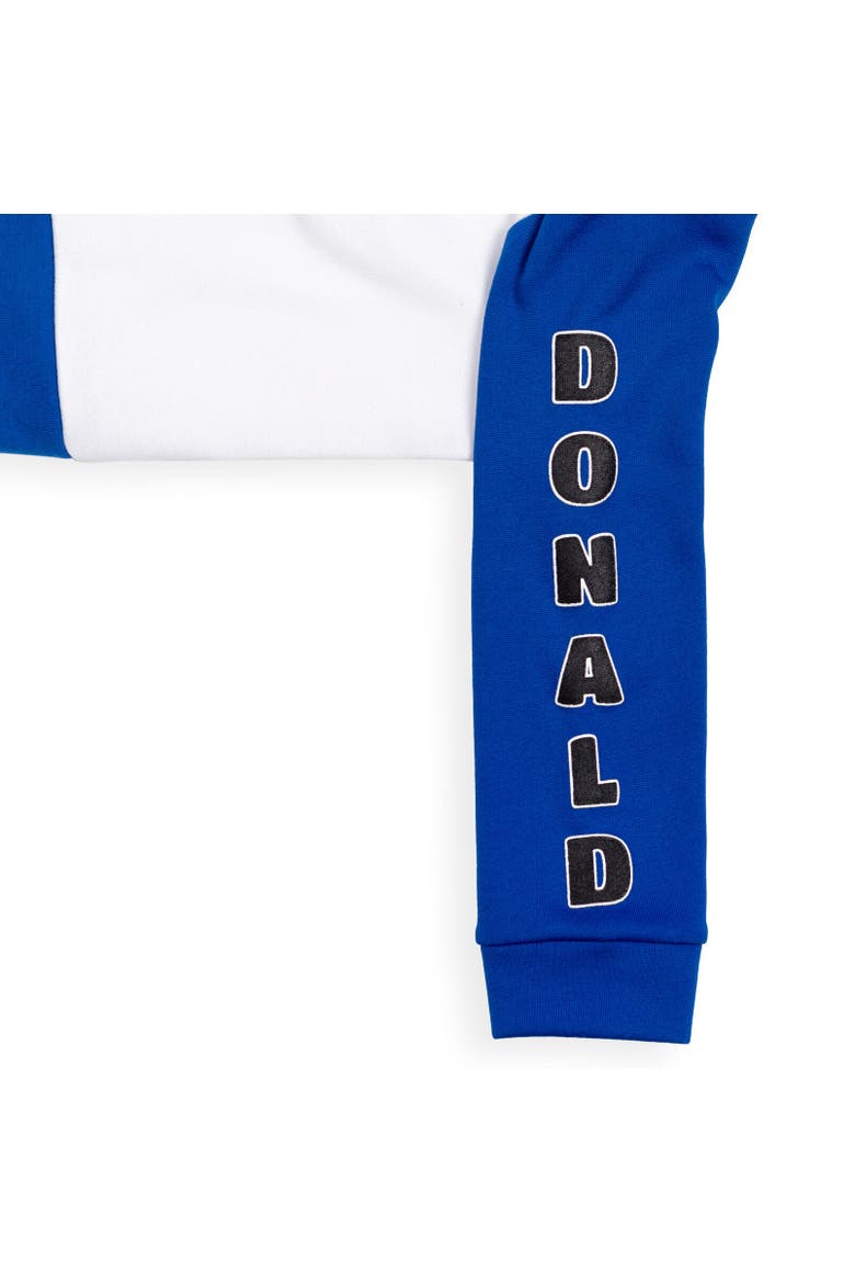 Donald Duck Mickey Mouse & Friends Pullover Hoodie, Alternate, color, Blue / White