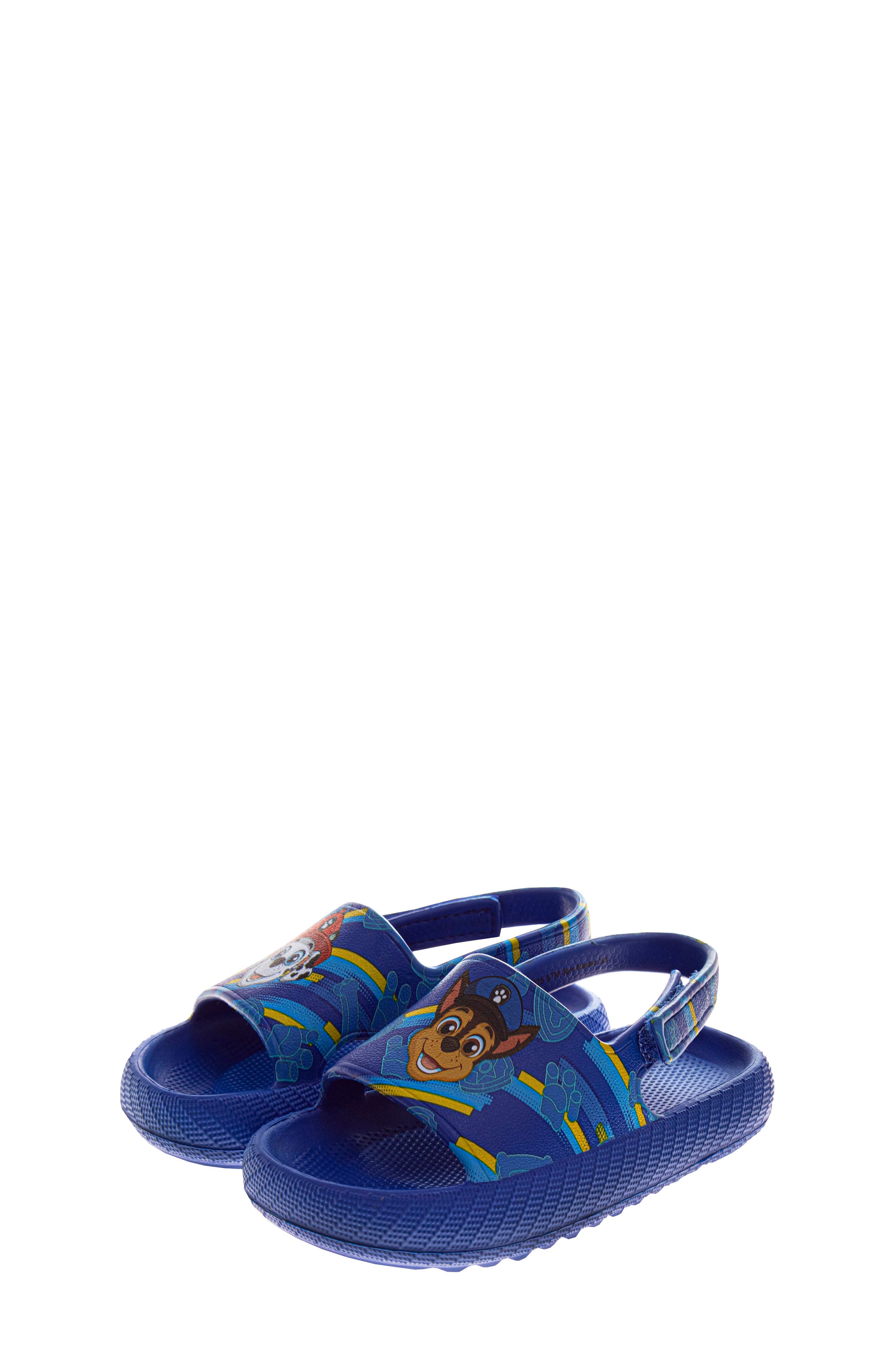 JOSMO x Nickelodeon<sup>™</sup> Kids' Paw Patrol Slide Sandal, Main, color, 