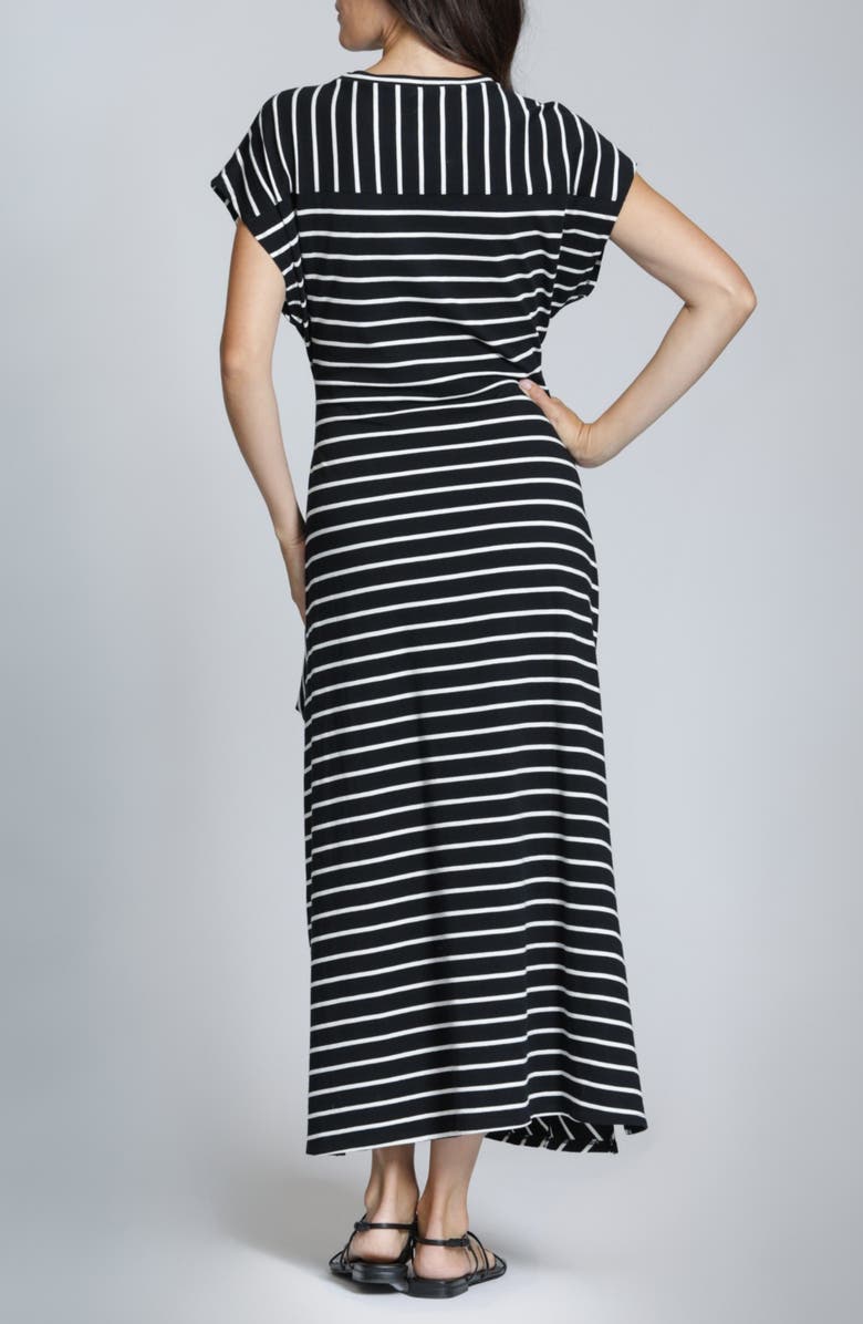 APNY Stripe Maxi Dress, Alternate, color, 