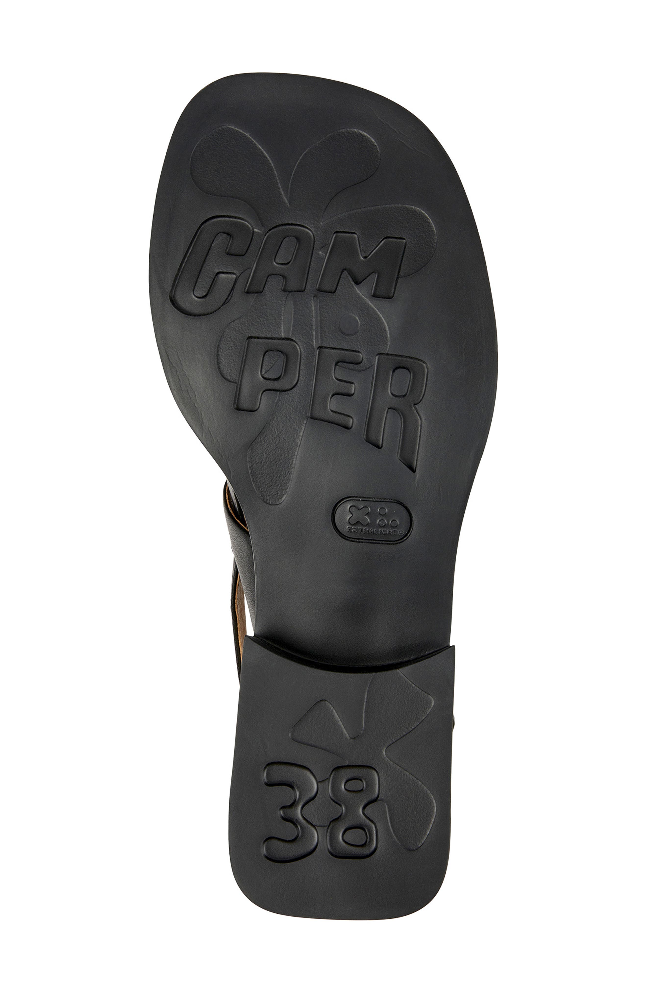 Camper Dana Sandal, Alternate, color, Black