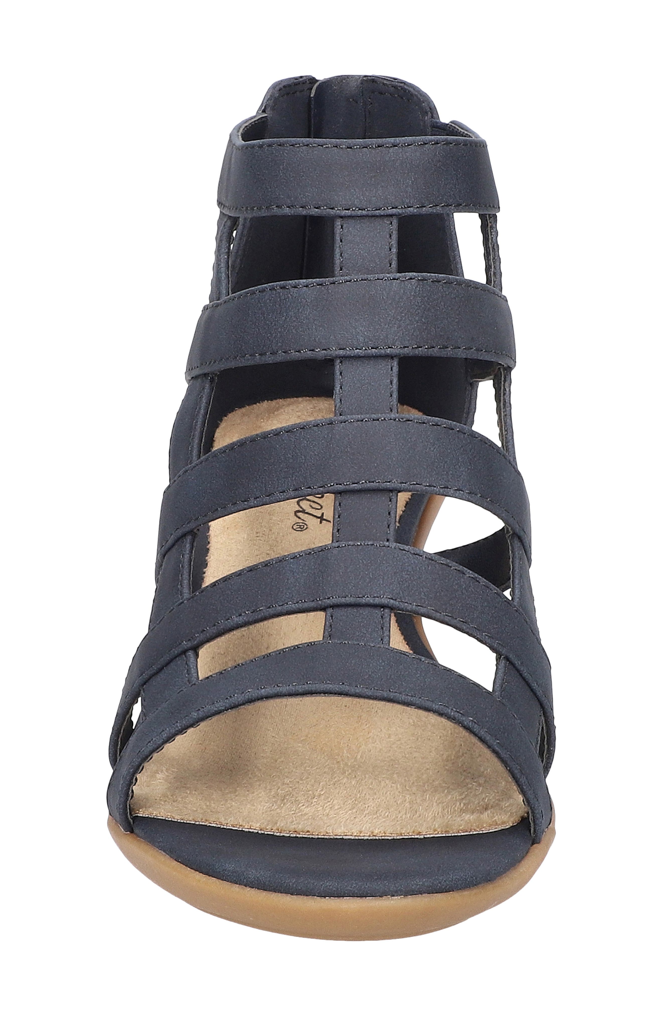 Marg Sandal, Alternate, color, NAVY