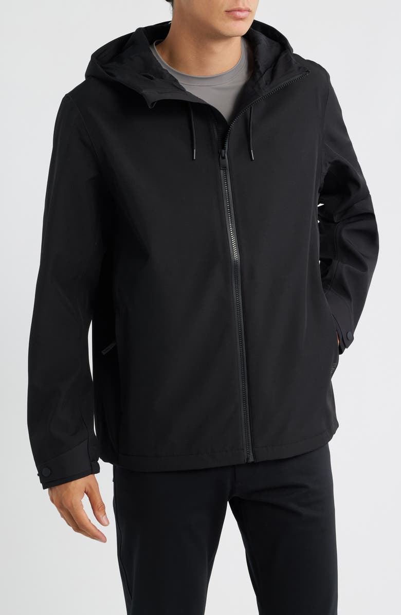 Rains Suva Softshell Jacket, Alternate, color, Black