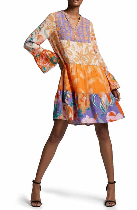 SAACHI Patchwork Cotton Tunic