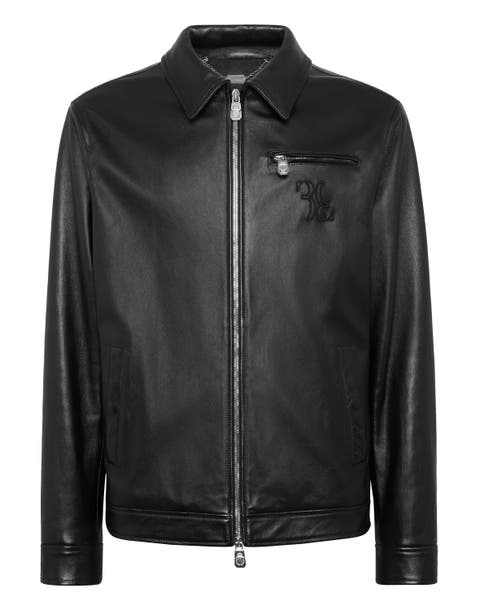 Nappa Leather Blouson Men
