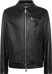 BILLIONAIRE Nappa Leather Blouson Men