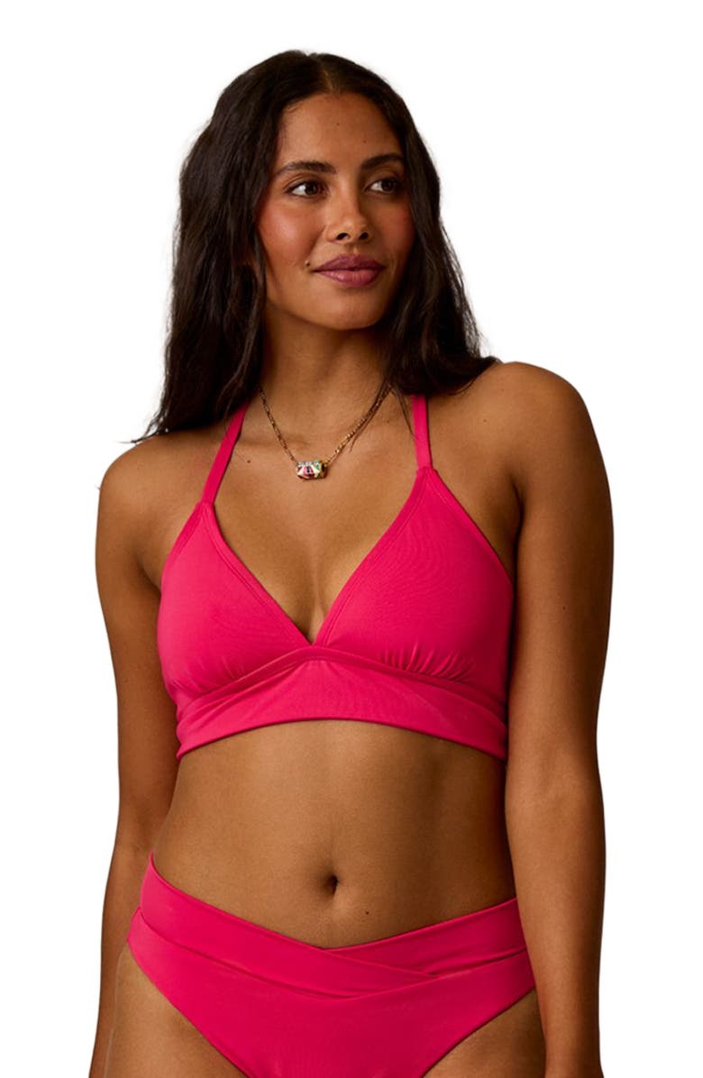 Carve Designs Dahlia Top D-DD Cup, Main, color, Watermelon
