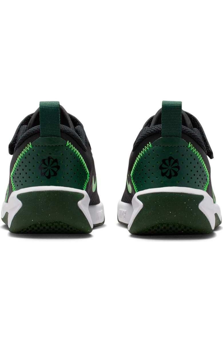 Nike Kids' Omni Multi-Court Sneaker, Alternate, color, Black/ Fir/ Green Strike
