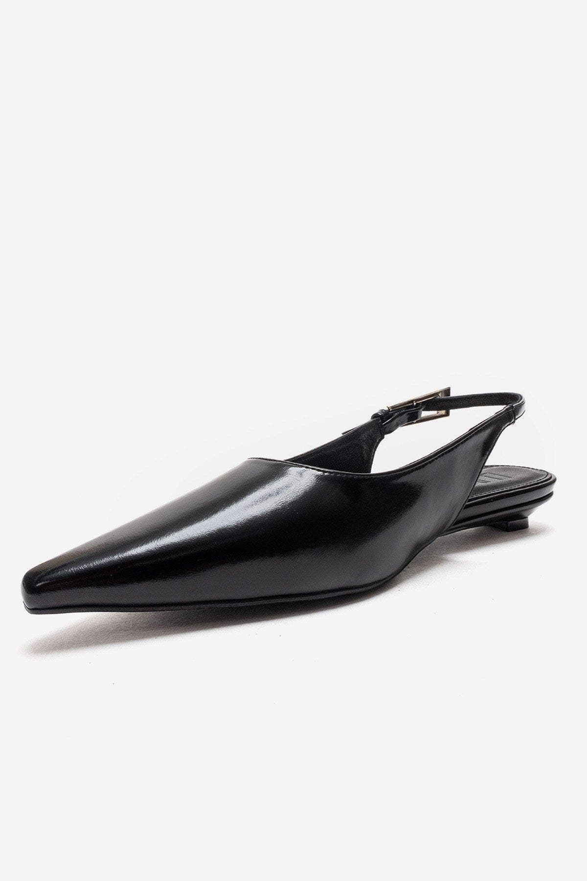 Prologue Shoes Jenna Slingback Pointed Toe Pump, Alternate, color, Black