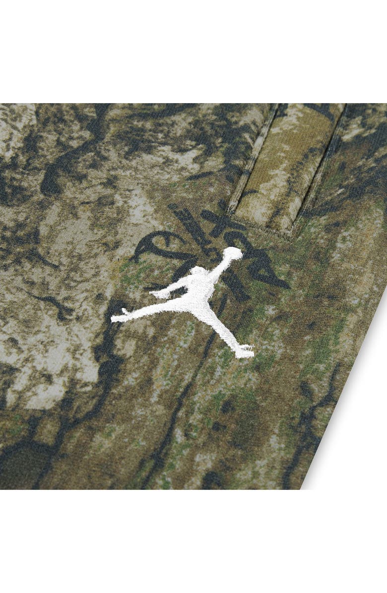 Jordan Kids' x Realtree MJ MVP Fleece Pants, Alternate, color, Medium Olive
