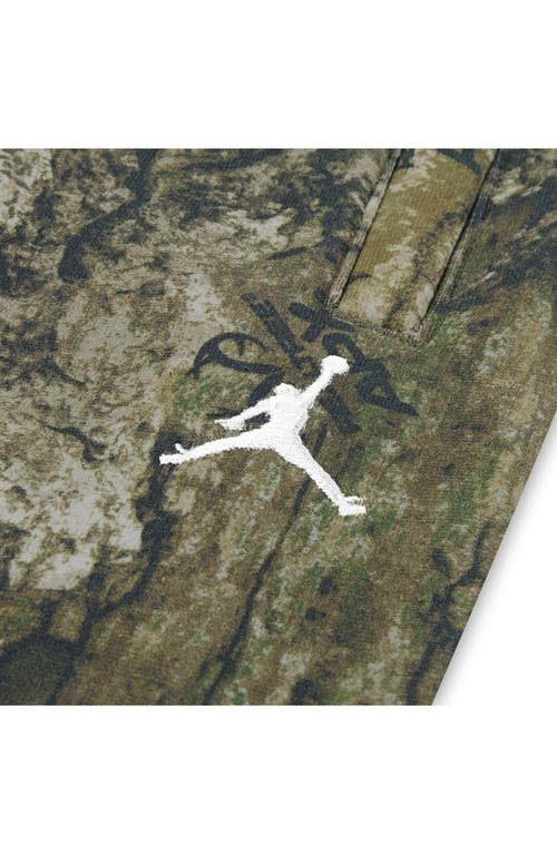 Jordan Kids' X Realtree Mj Mvp Fleece Pants In Green