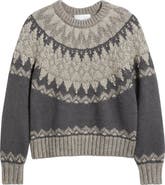 525 America Lela Fair Isle Raglan Sweater