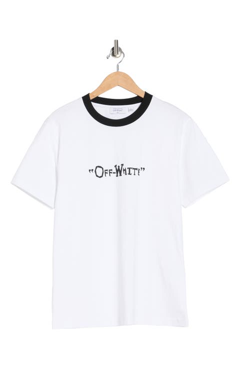 Logo Graphic Ringer T-Shirt