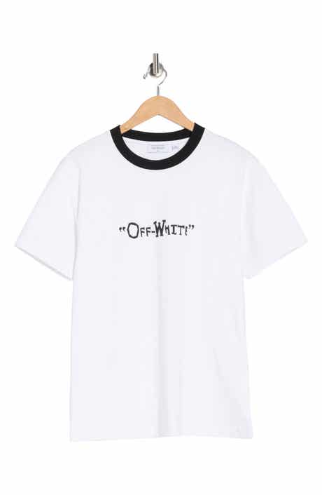 Off-White Logo Graphic Ringer T-Shirt