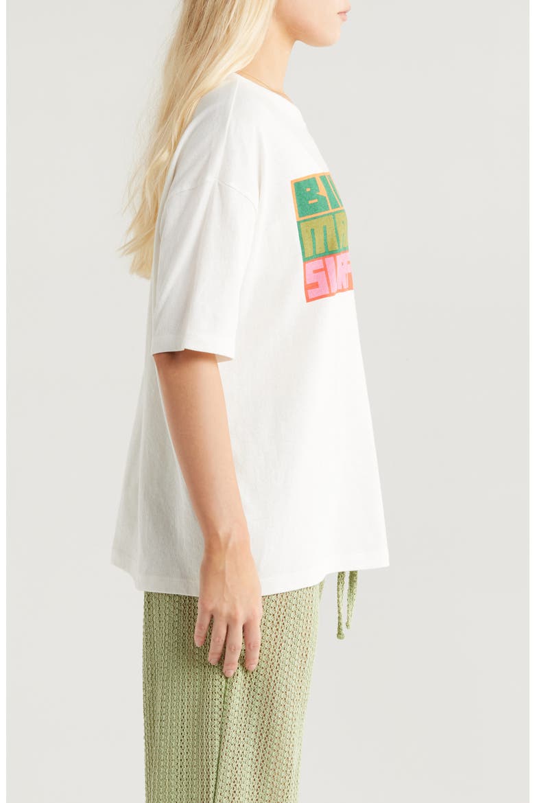 Surf Africa Cotton Graphic T-Shirt, Alternate, color, SALT CRYSTAL