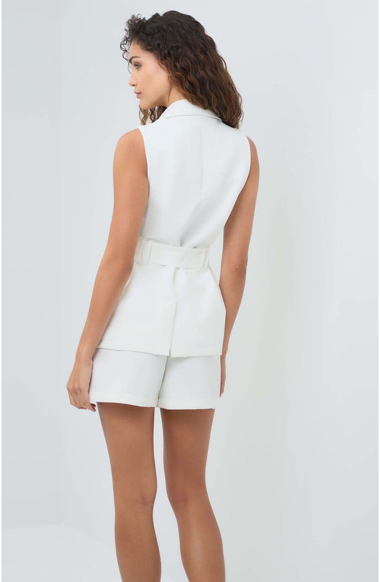 Anatomie Alyssa Belted Utility Vest, Alternate, color, 