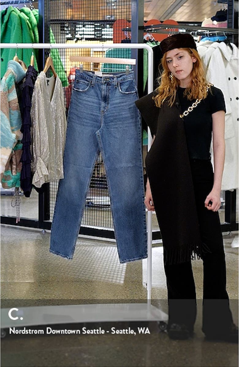 '70s High Straight Leg Jeans, sales video thumbnail