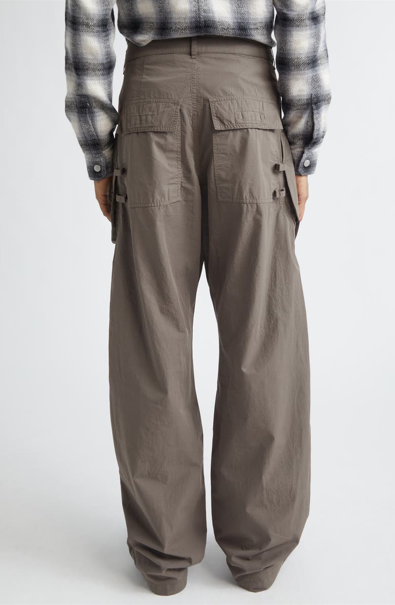 Rick Owens DRKSHDW Stefan Cotton Cargo Pants, Alternate, color, Dust