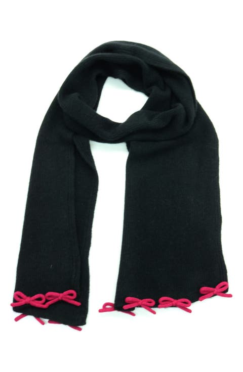 Bow Trim Scarf