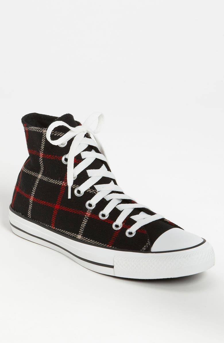 Converse Chuck Taylor<sup>®</sup> All Star<sup>®</sup> Plaid High Top Sneaker, Main, color,