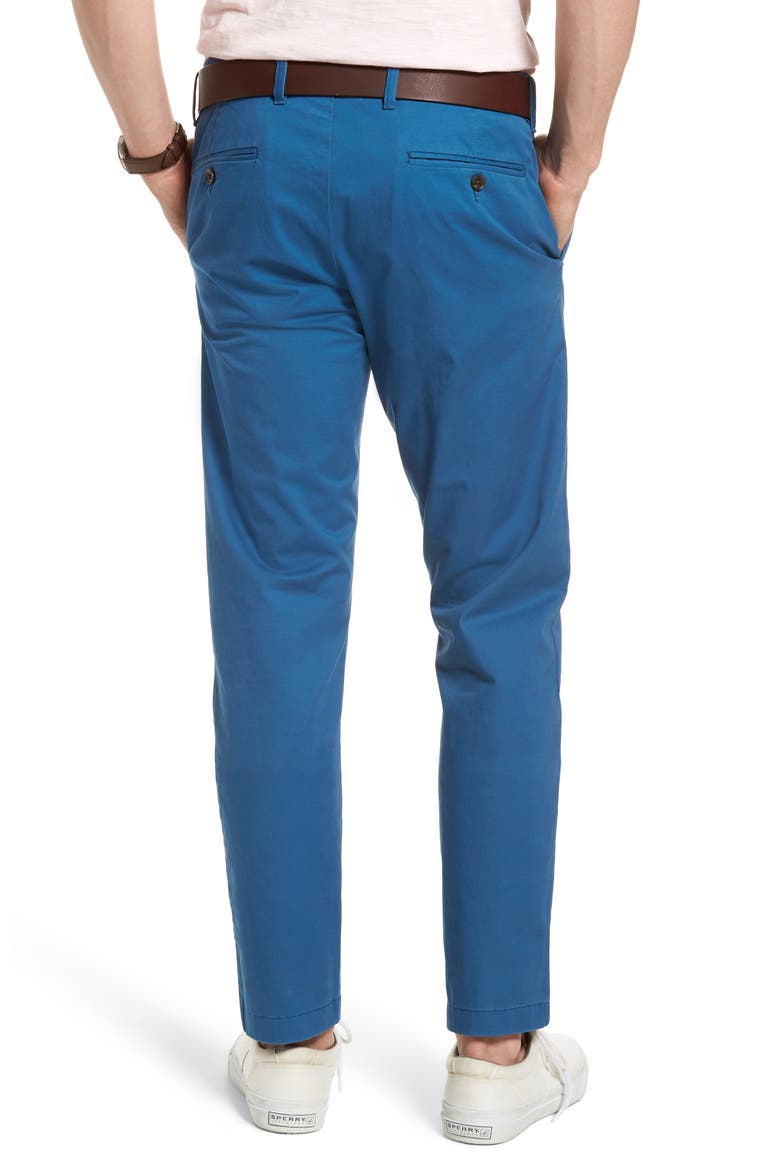 Ballard Slim Fit Stretch Chino Pants, Alternate, color, BLUE DARK