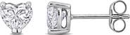 Julianna B. Lab-Grown Diamond Heart Stud Earrings 14k