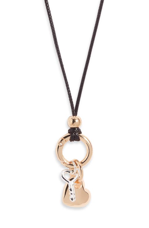 Key to My Heart Cord Necklace