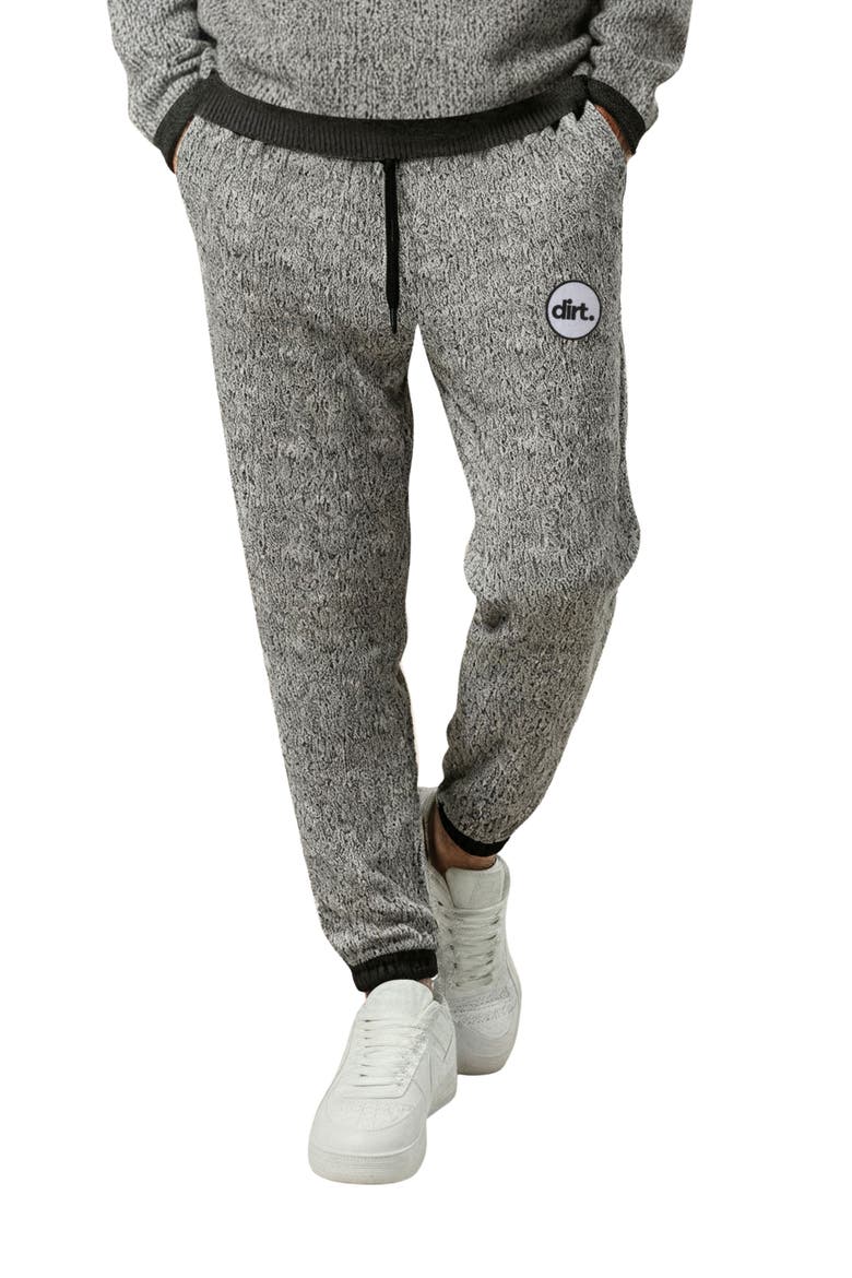 Layered Look Sweatpants, Main, color, GREY