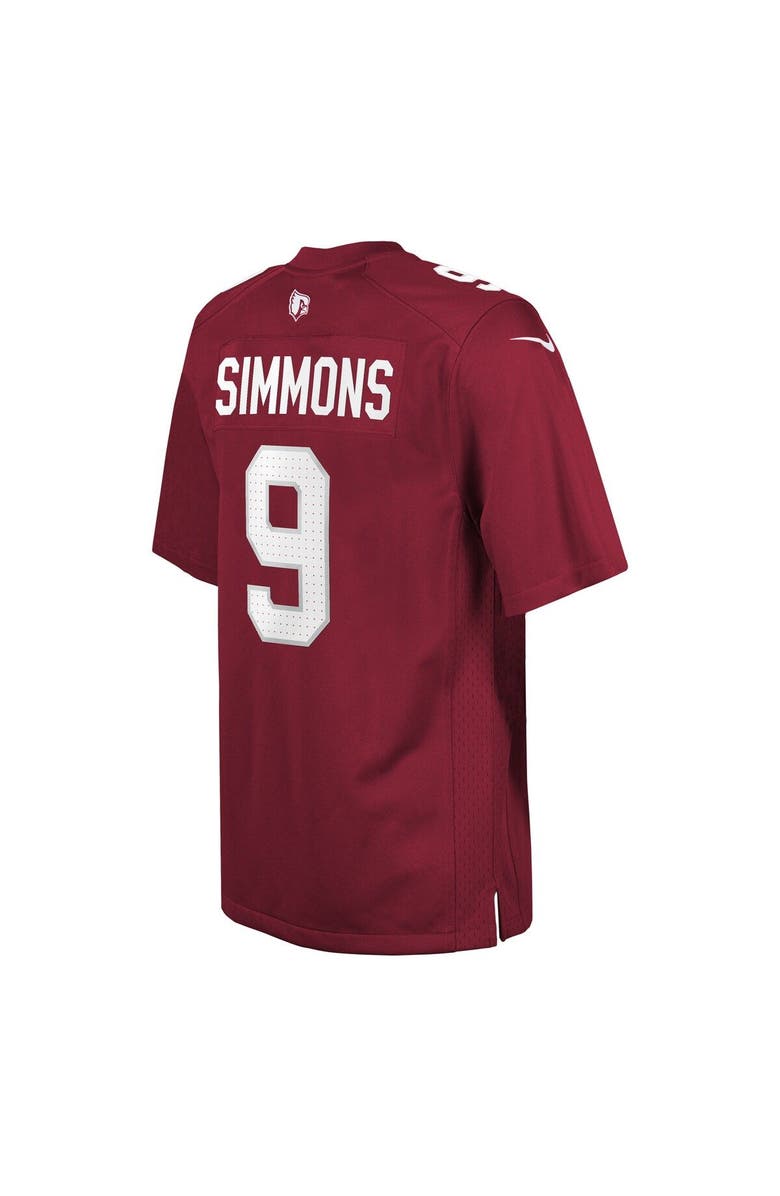 Nike Youth Nike Isaiah Simmons Cardinal Arizona Cardinals Game Jersey, Alternate, color,
