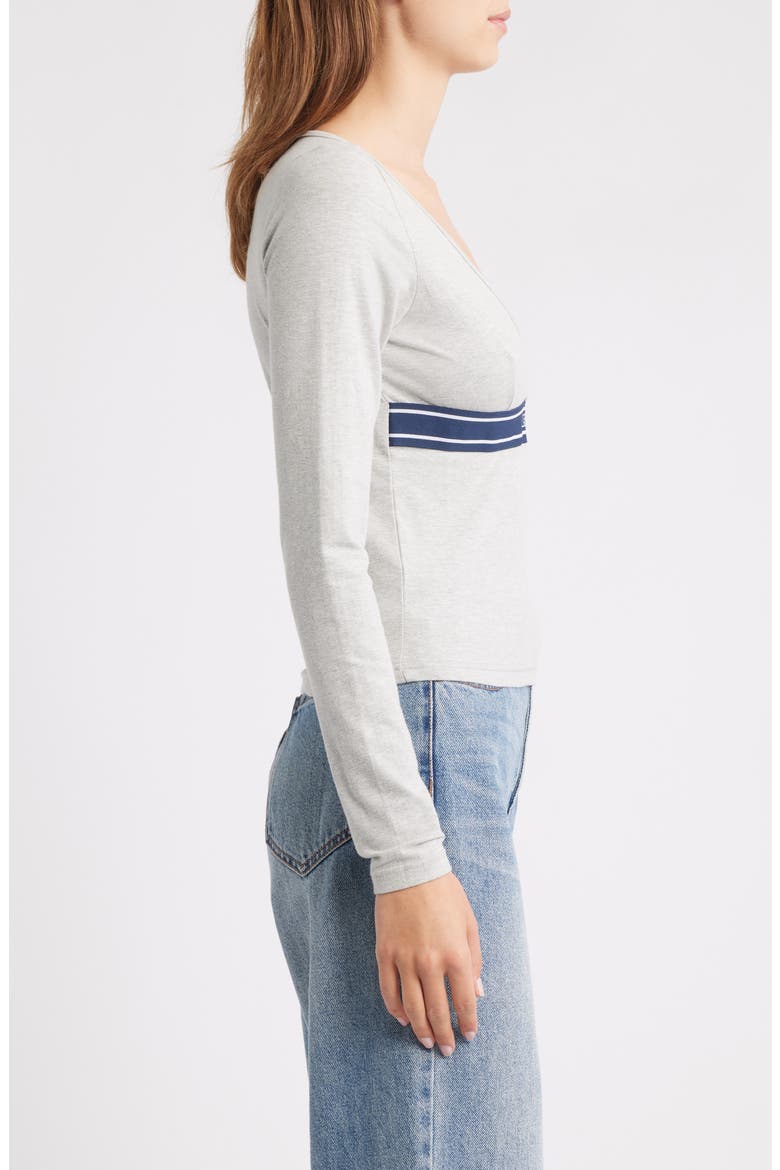 Tyla Logo Elastic Long Sleeve T-Shirt, Alternate, color, 16