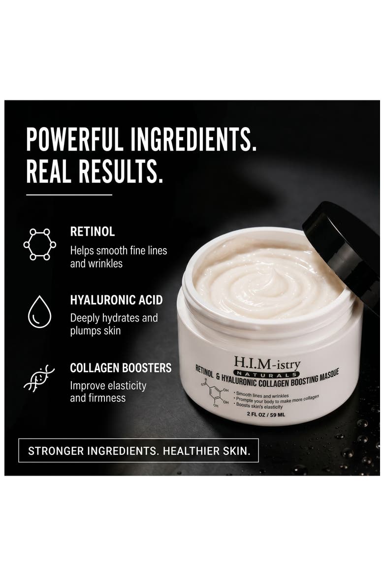 Retinol & Hyaluronic Collagen Boosting Mask, Alternate, color, NO COLOR