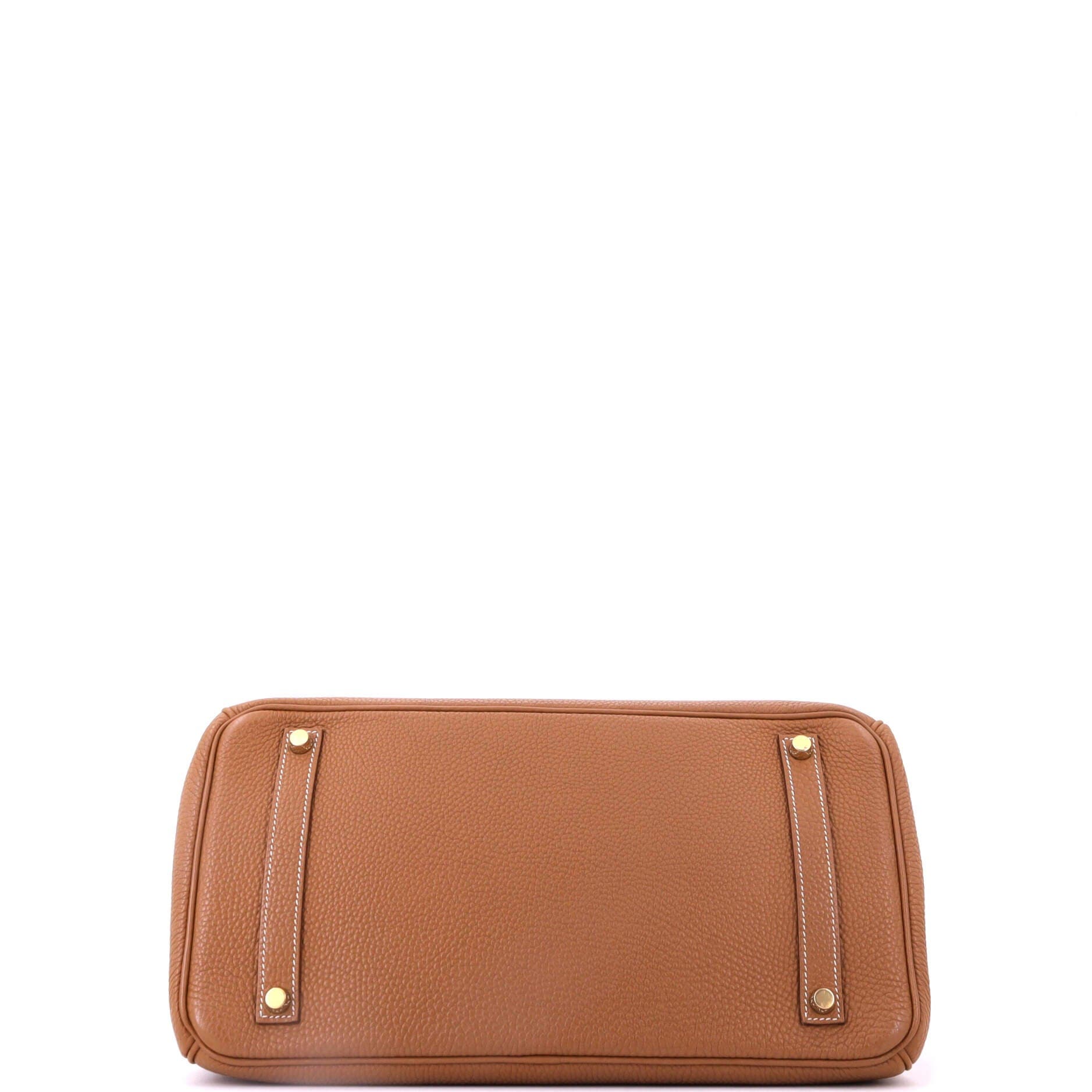 Birkin Handbag Brown Togo with Gold Hardware 35, Alternate, color, Metallic Gold