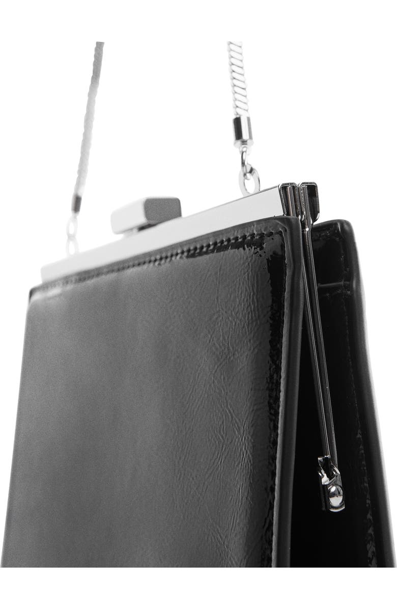 MANGO Chain Handle Frame Clutch, Alternate, color,