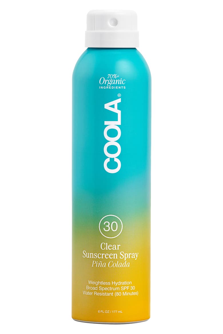 Suncare Sport Sunscreen Spray Broad Spectrum SPF 30, Main, color, PINA COLADA