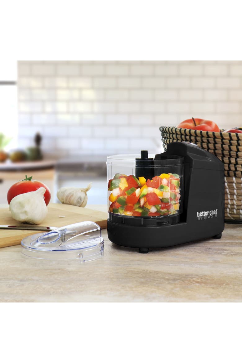 1.5 Cup Safety Lock Compact Chopper in Black, Alternate, color, Black